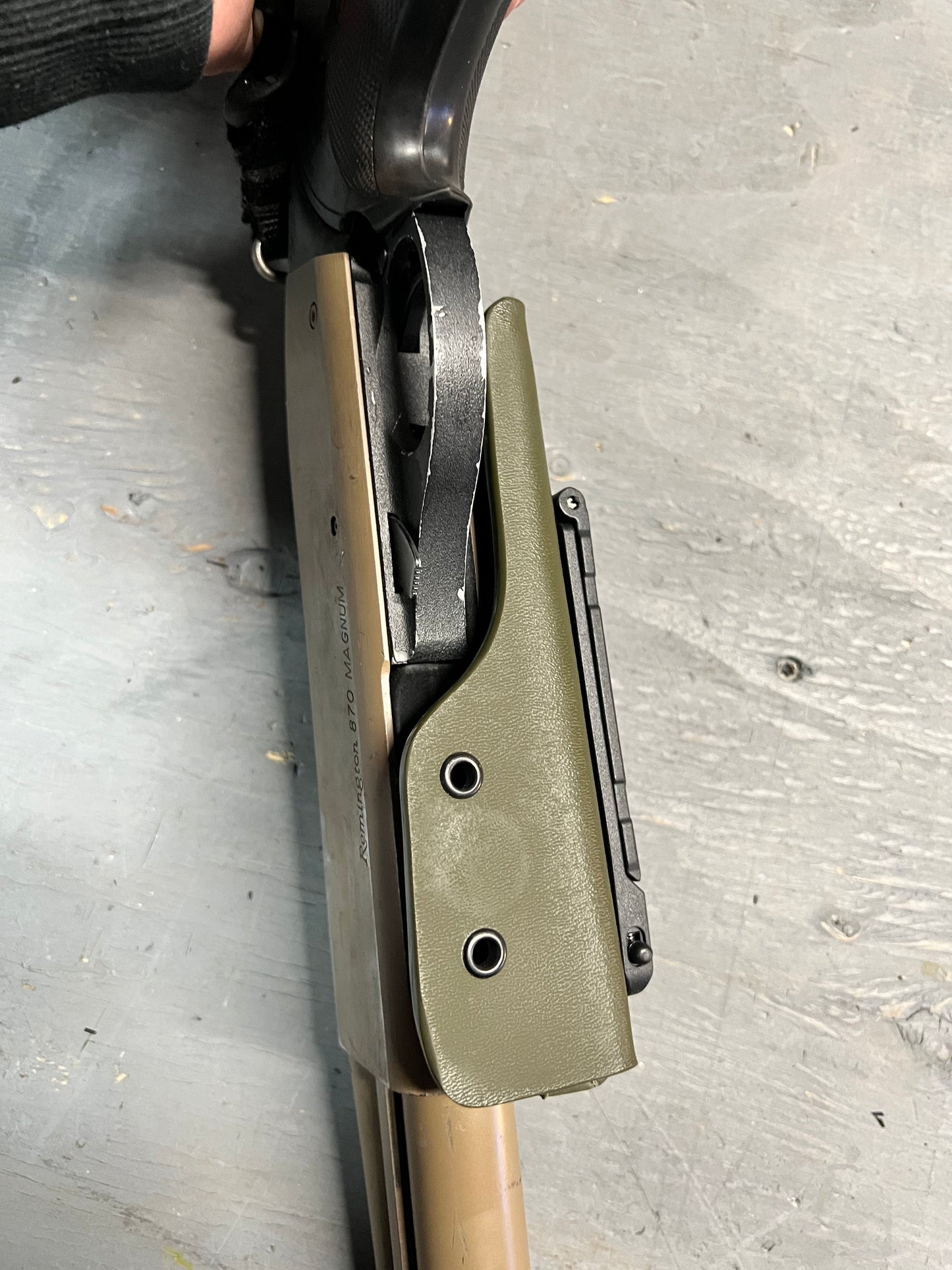 Magnetic Shotgun Retention System